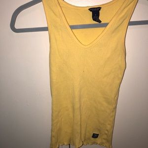 Yellow tank